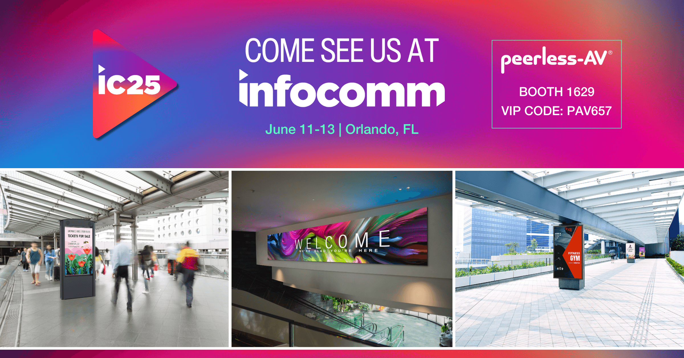 Peerless-AV® Showcases Newly Launched SEAMLESS Connect Universal and Bespoke dvLED Solutions at InfoComm 2025