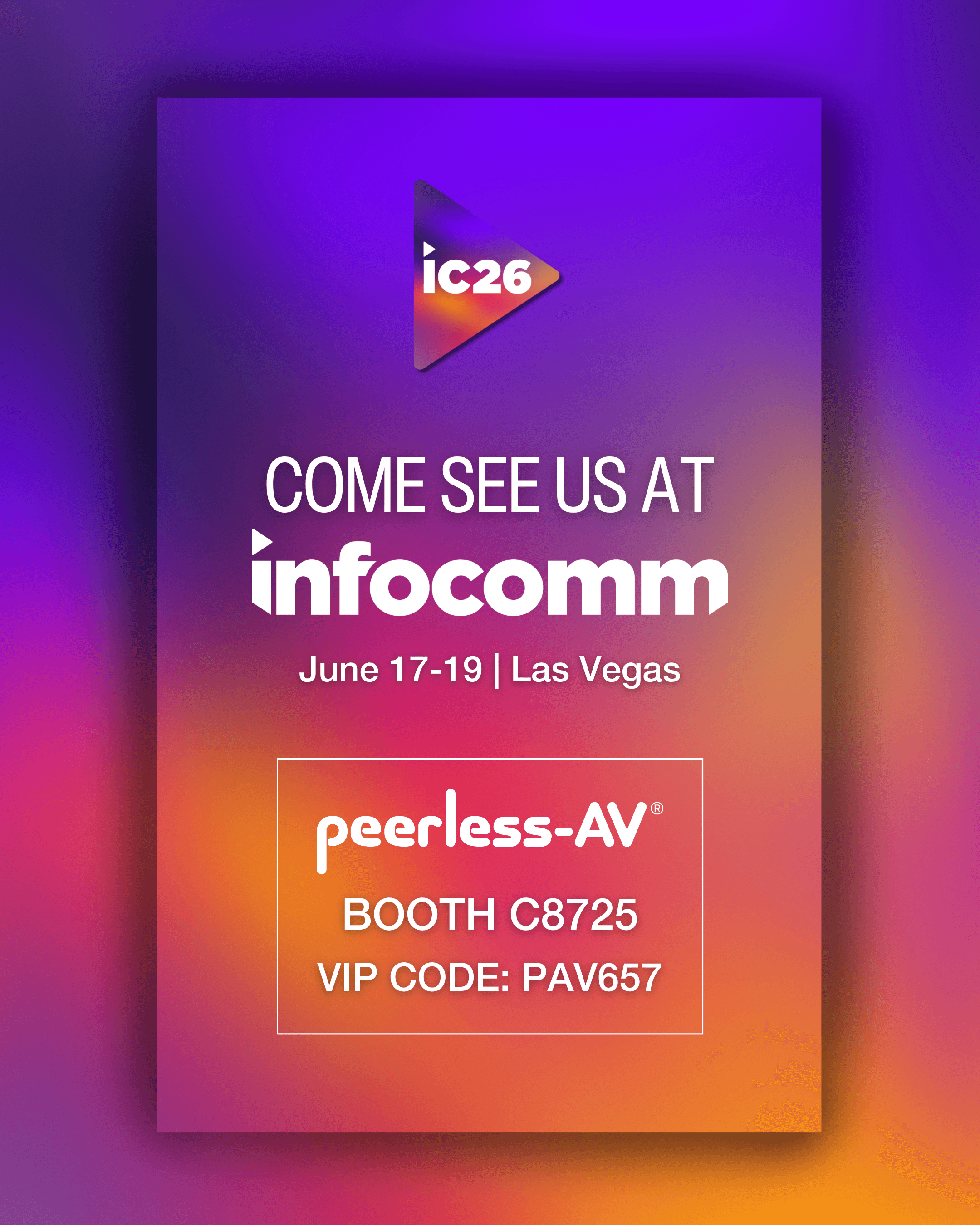 InfoComm 2026