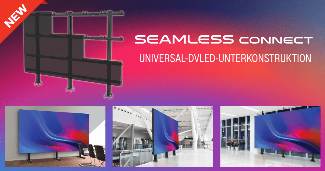 SEAMLESS Connect Universal Substructures jetzt weltweit bei Peerless-AV® erhältlich